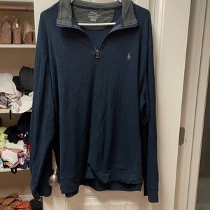 Mens polo sweater